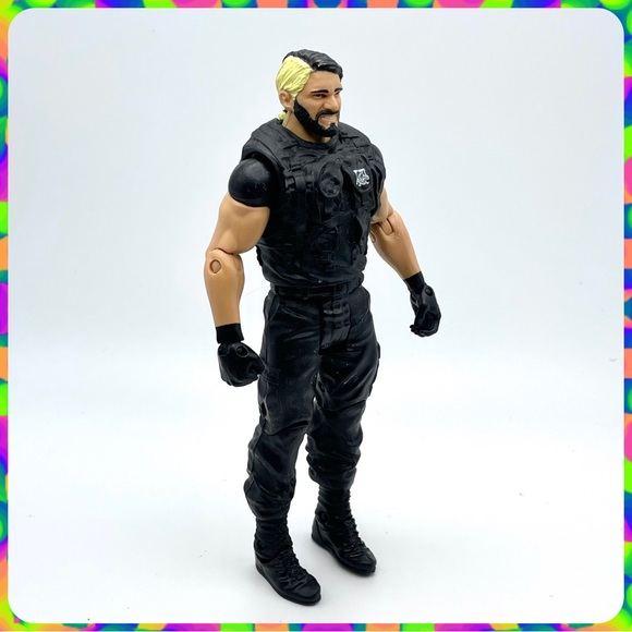 2013 WWE Mattel Battle Pack Series 24 SETH ROLLINS Wrestling Action Figure WWF - Picture 3 of 11